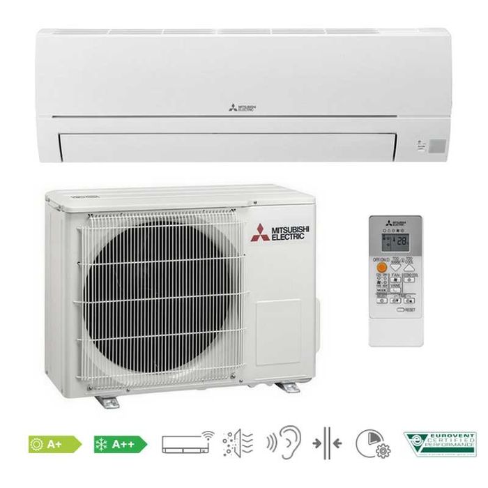 Klimatyzacja MITSUBISHI MSZ HR 3,5 kW z montażem, gwarancja 5 lat
