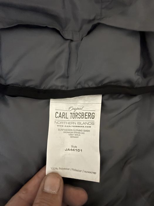 Casaco penas Carl Torsberg