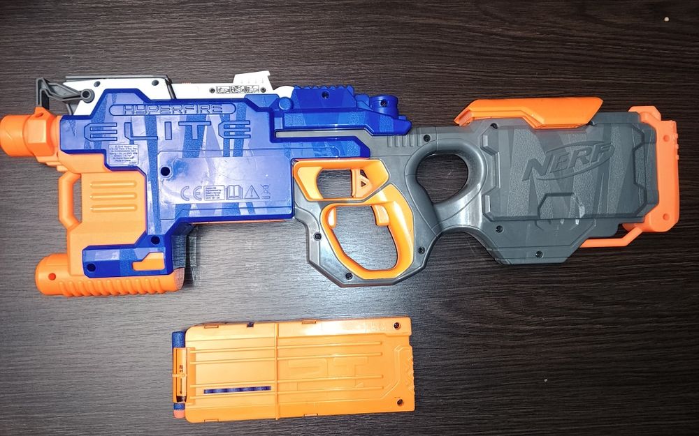 Бластер NERF ELITE HYPERFIRE, Нерф, Нёрф,  Hasbro