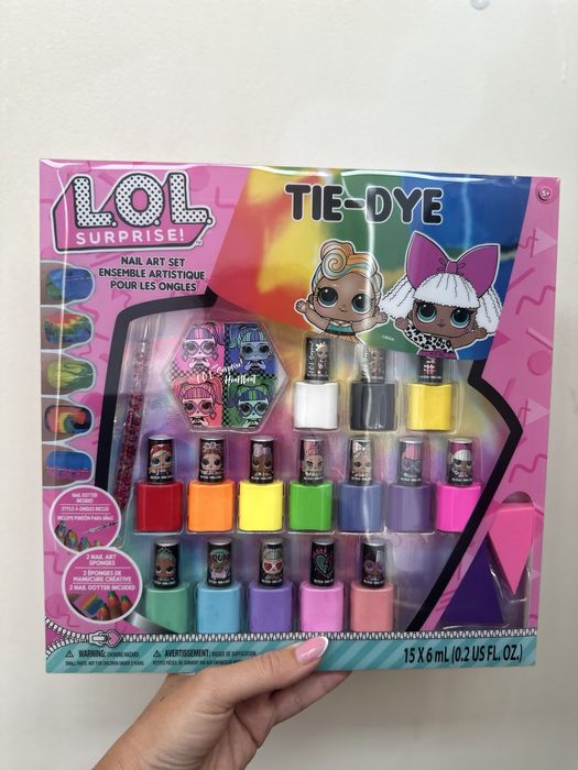 L.O.L. Surprise! Набір для манікюру Tie-Dye — 19 предметів