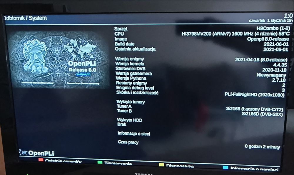 Decoder Zgemma h9 Combo