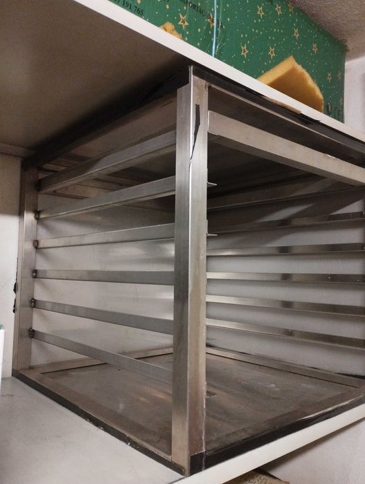Estrutura em aço inox