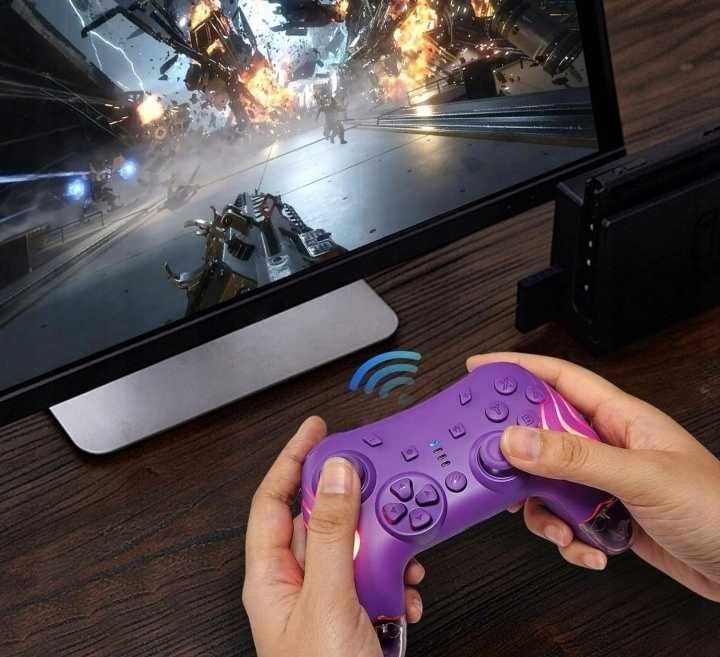 Kontroler bezprzewodowy Switcha/Switch Lite/OLED DYONDER fioletowy