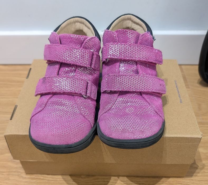 Buty trzewiki różowe barefoot Bartek 29
