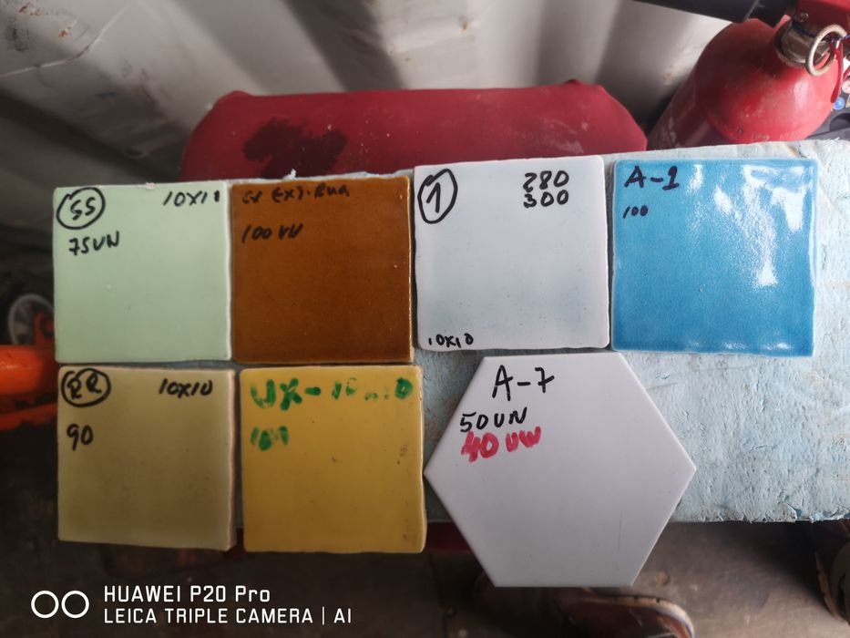 Azulejos Novos semi artesanais