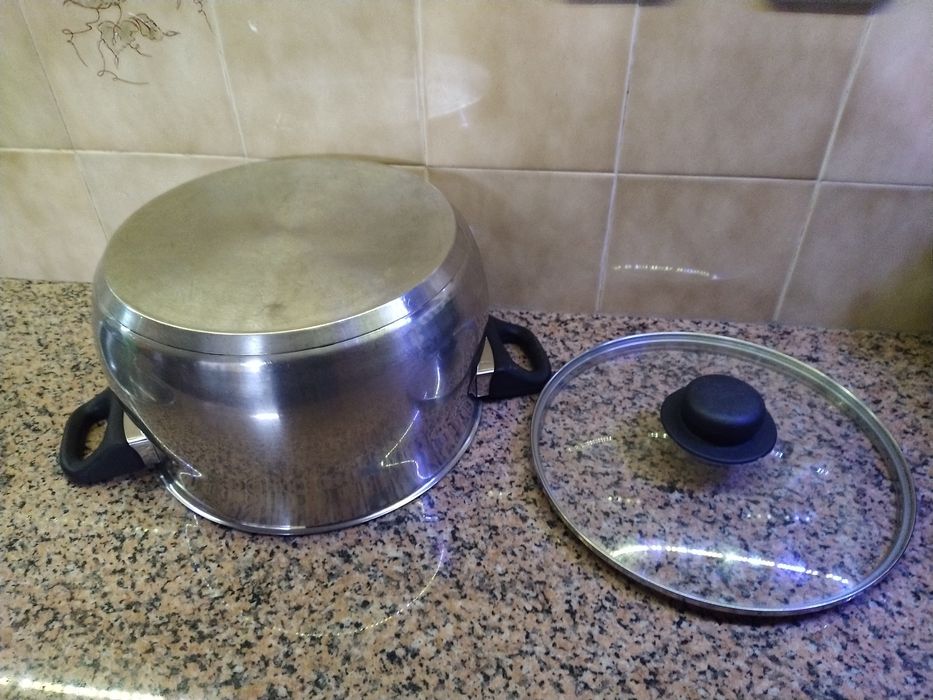 Panela tacho de inox cozinha casa quarto apartamento vivenda escritório gabinete carro