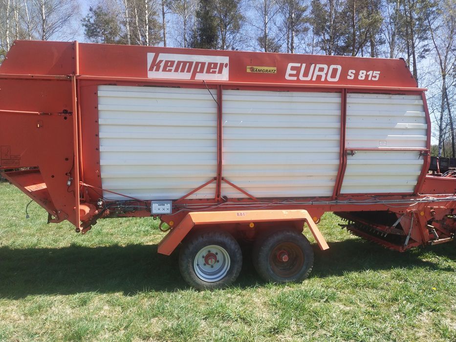 Przyczepa samozbierająca Kamper Euro S 815