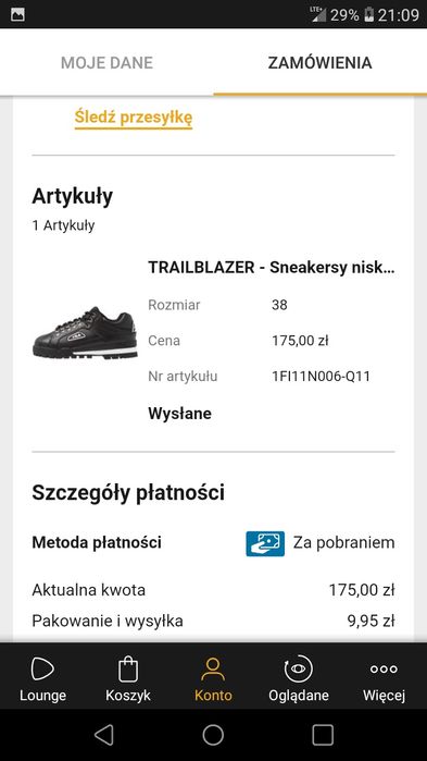 Fila Trailblazer 38 nowe