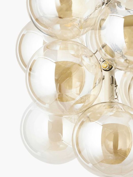 Lampa wisząca ze szkła Bubbles