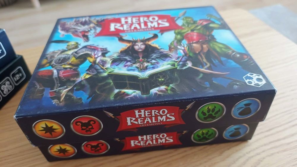 Hero realms + dodatki + karty promo i insert