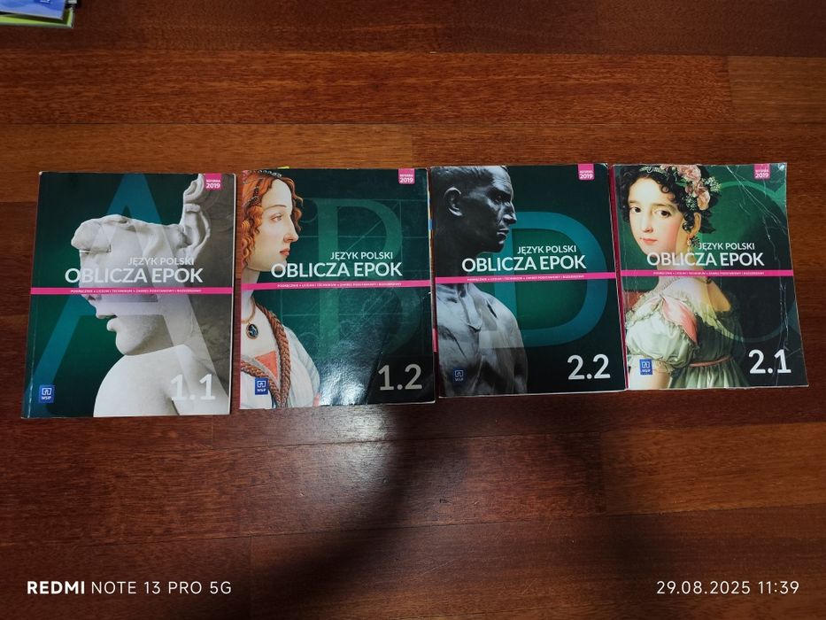 Oblicza epok - podręczniki do j polskiego, liceum