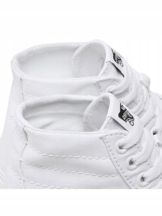 Vans 41 Buty Damskie Sk8 Hi Tapered Białe Trampki Tenisówki T646