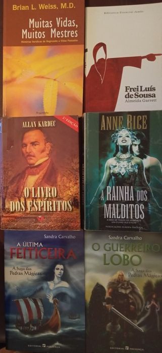 Livros diversos em bom estado