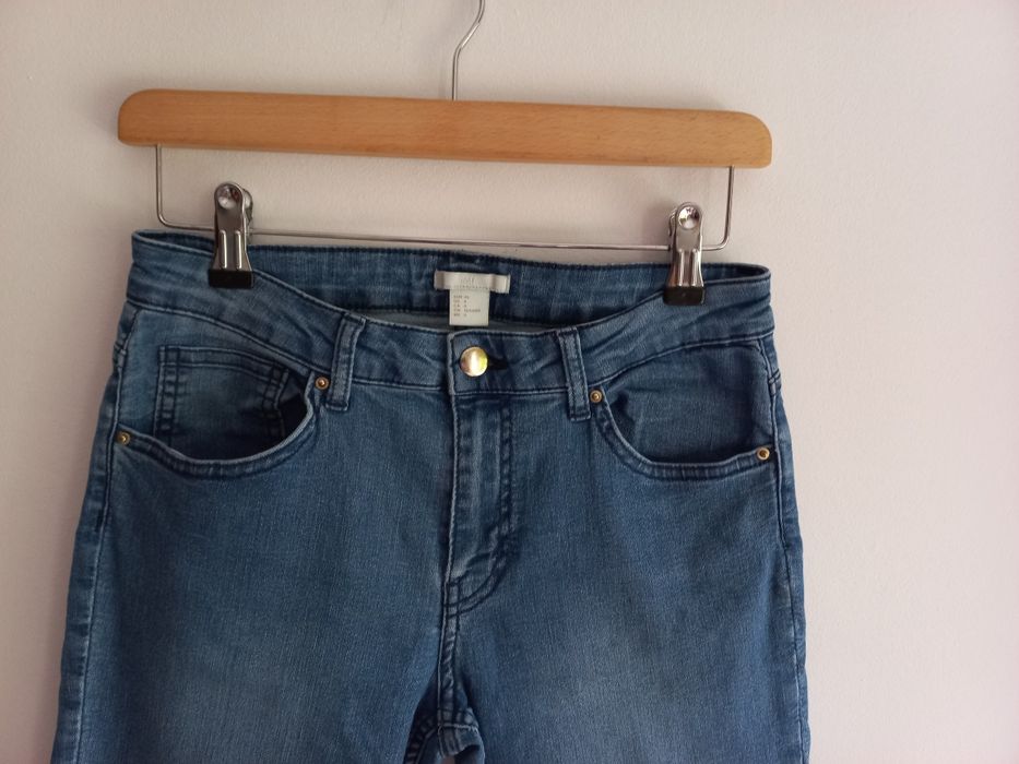H&M spodnie dżinsowe skinny rurki rozmiar S 36