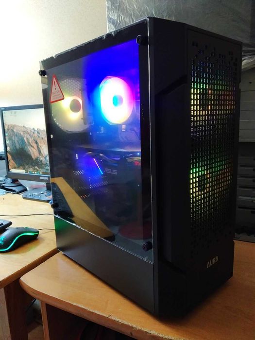 Новый Игровой компьютер/Ryzen 5 5500/GTX1660S/16Gb DDR4/SSD 512