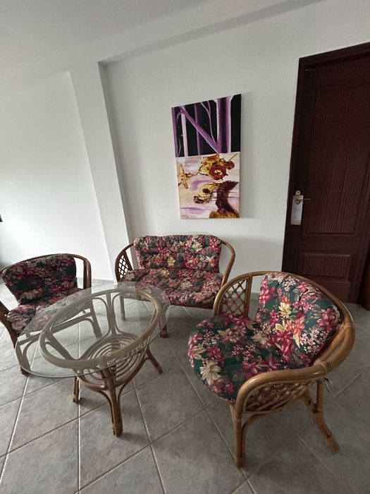 Conjunto Sala em Vime – 4 Peças