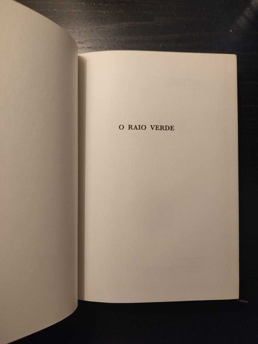 (Env. Incluído) O Raio Verde de Júlio Verne