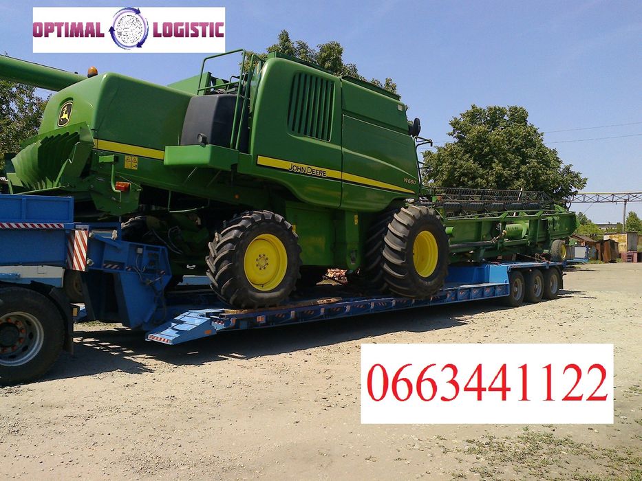 Оренда послуги трала Ужгород Перевезення комбайна трактора екскаватора