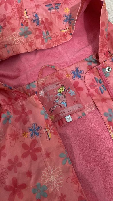 Термо куртка,плащ на флисе на девочку.