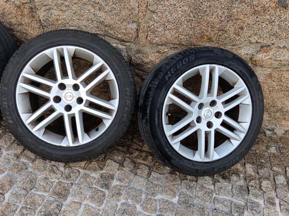 Jantes 17" ET 41 Opel Vectra GTS Originais com Pneus