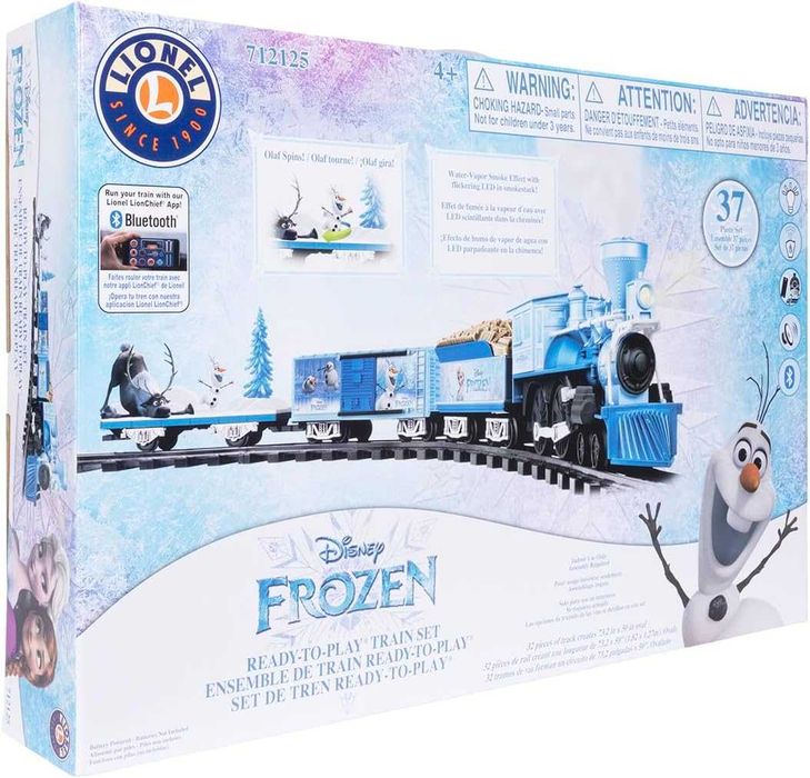 Іграшкова залізниця Lionel Disney Frozen Bluetooth Train Дісней Фрозен