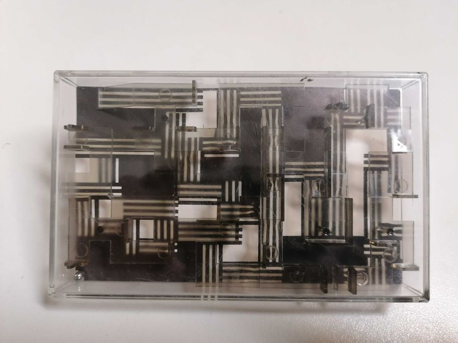 Miscellania Vintage 1974 Ball Bearing Maze Game , jogo de labirinto