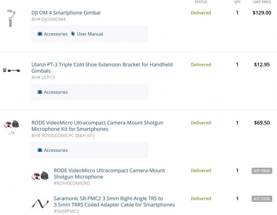 DJI Osmo Mobile 4 Smartphone Gimbal