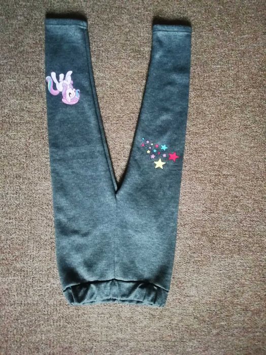 Теплі лосіни на дівчинку р. 110 - 116 см.