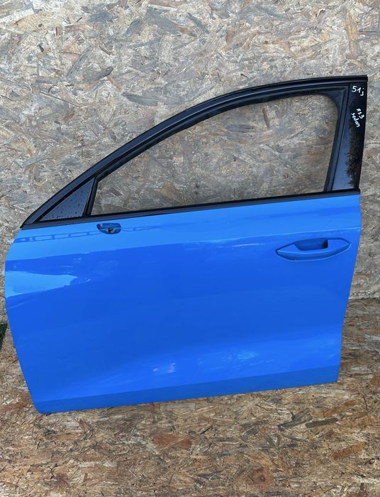 Audi a3 s3 rs3 8y drzwi sedan lewy przód kompletne Niebieskie klamka