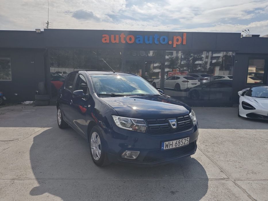 Dacia Sandero Bezwypadkowy, Fabryczne LPG, Salon Polska, Manual, Klimatyzacja,
