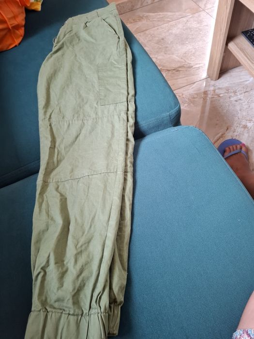 Spodnie, bomberki sinsay, khaki