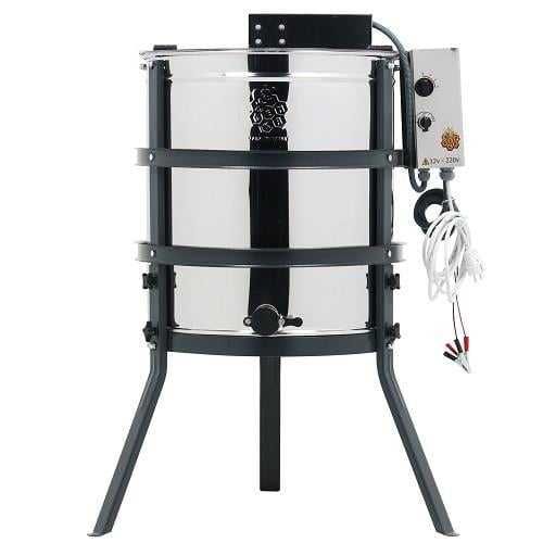 Miodarka 4 ramkowa uniwersalna nierdzewna miodziarka miód ule EUROAPIS