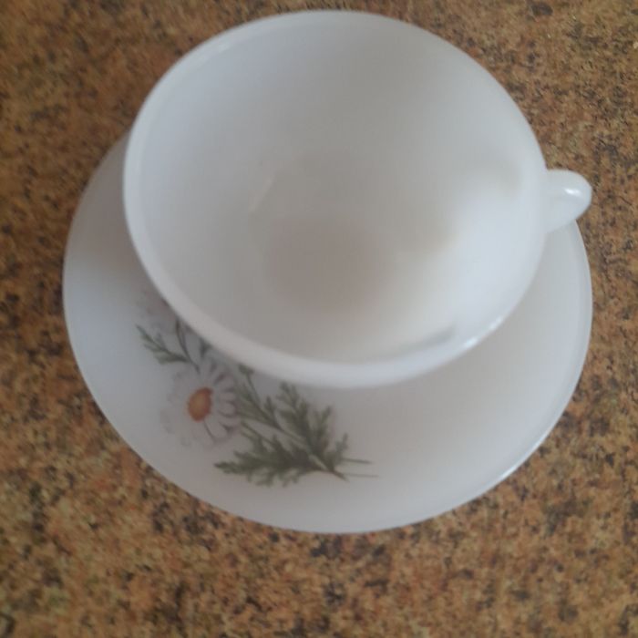 Chávenas de café com malmequeres460850717692405761