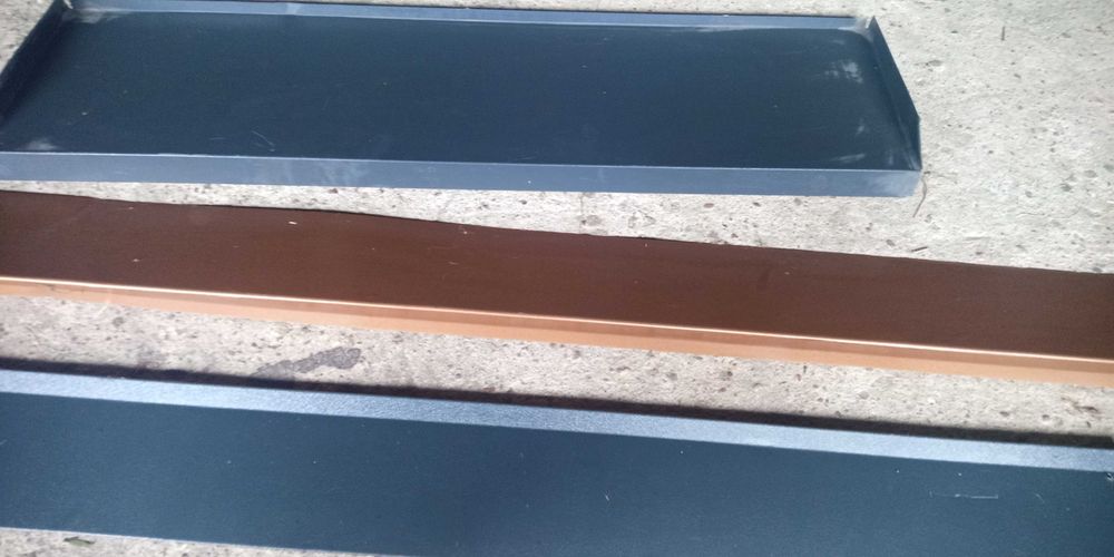 Wyginanie parapetów i obróbek dekarskich