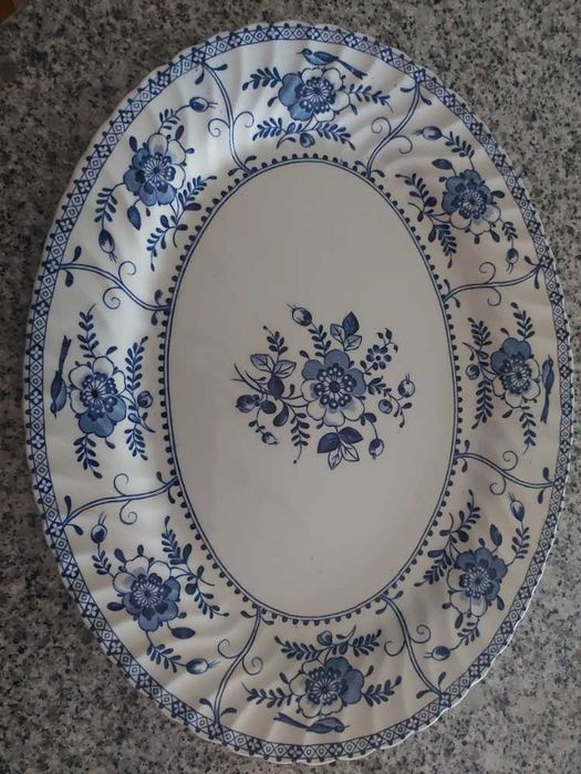 Travessa Oval Johnson Bros "Indies" - Ironstone (Made in England)