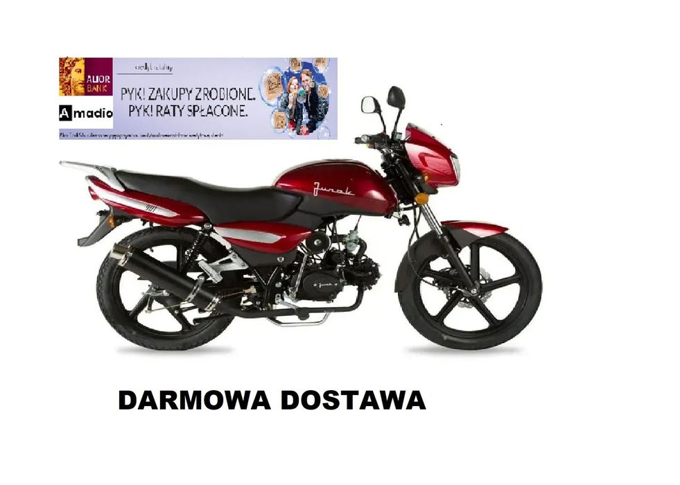 Junak 901 Motorower Junak 901 49 cm3 -Transport POLSKA GRATIS!!! Raty 0% OKAZJA!