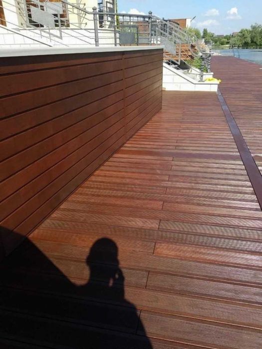 Лиственница доска террасная термодоска