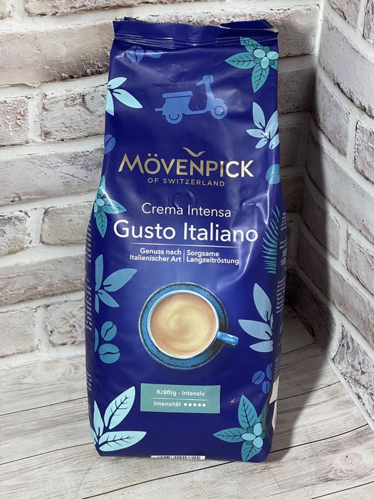 Кава в зернах Мовенпік Movenpick Густо Італьяно 1 кг