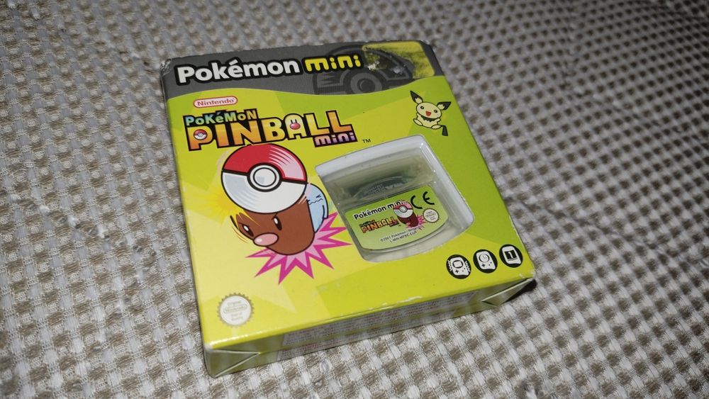 Jogo completo Pinball Mini para Pokémon mini consola