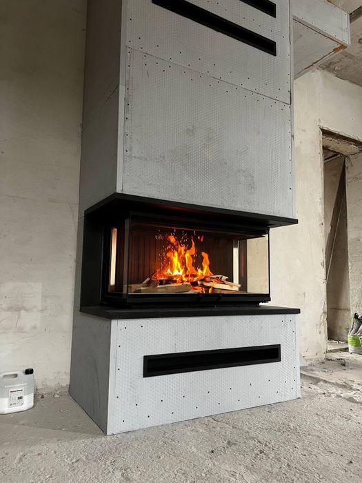 Камін під ключ! Монтаж камінів та печей Івано-Франківськ та область