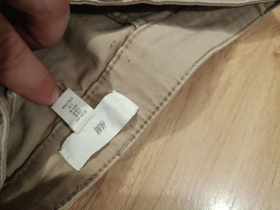 Spodnie damskie L bojówki zestaw Zara