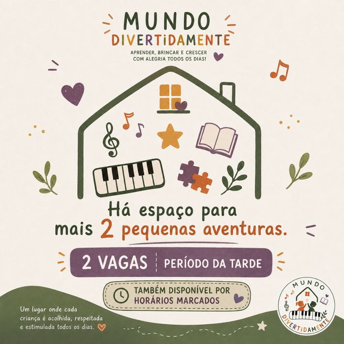 AMA na Areosa (Casinha do Saber) - APENAS 3 vagas