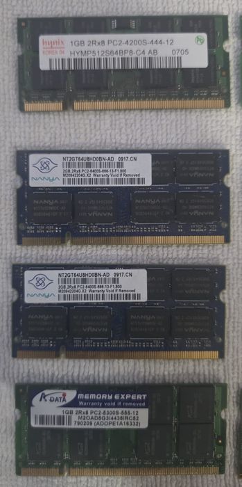 Memorias para Portateis Antigos valor cada