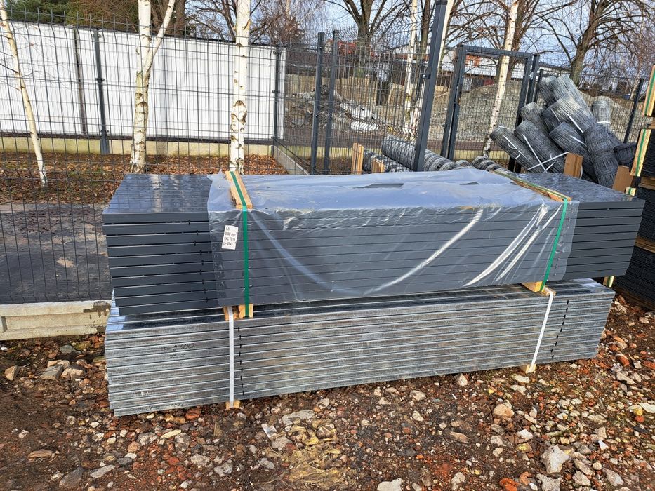 ogrodzenie kompletne 3Dpanelfi 4mm h-153cm kolor,furtka,brama,montaż