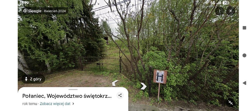 Połaniec - ogrodzona działka budowlana 15,88ar