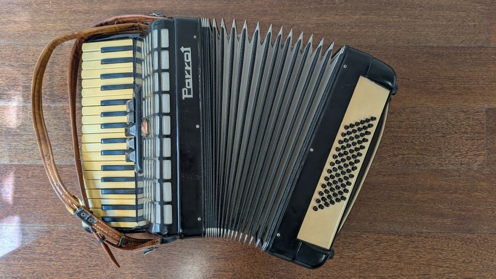 Acordeão Parrot, 72 baixos
