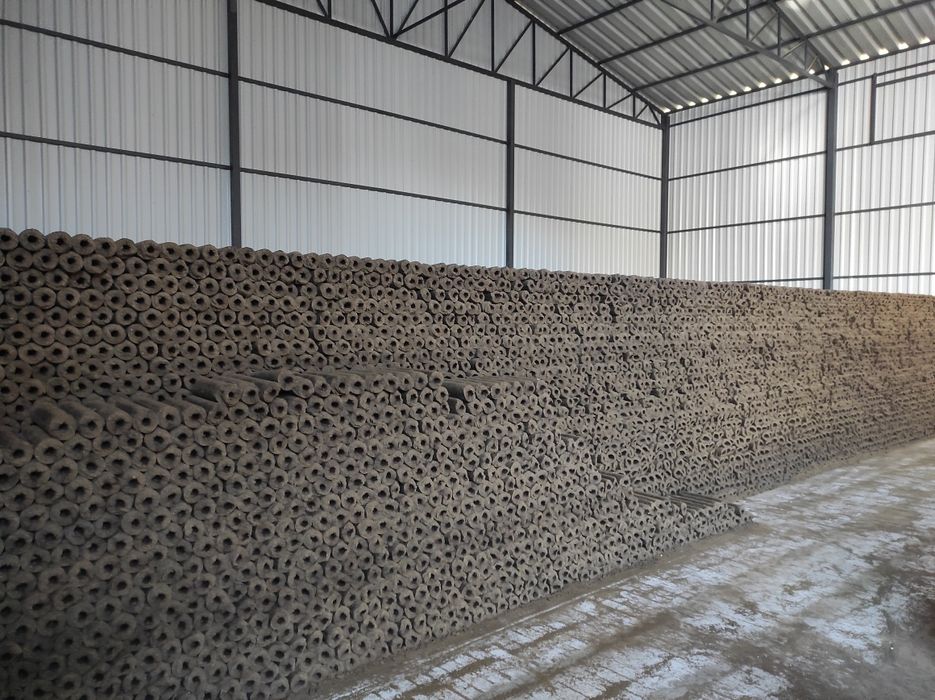 Брикет подсолнуха.