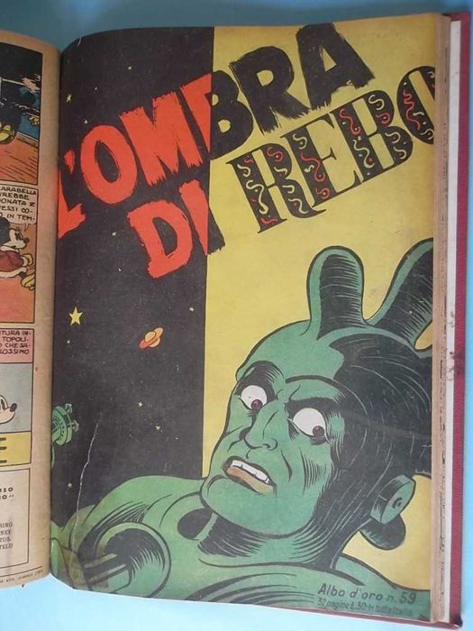 "Albo d'Oro" (1947) Números 51 a 60. BD clássica em italiano.