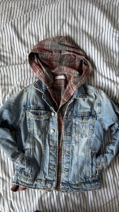 Джинсовая куртка зара zara 9лет