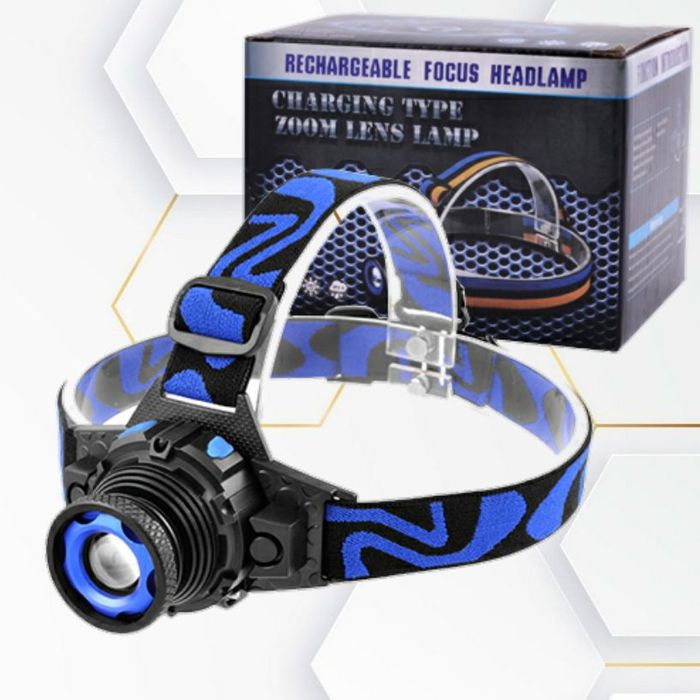 Налобний ліхтар Police W001-XPE Акумуляторний, яскравий LED, XPE діод.